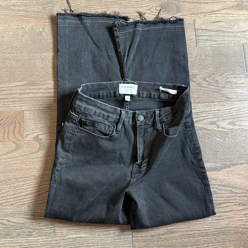 Frame Denim Le Crop Mini Boot jeans